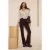 TRENDYOLMİLLA Dames Bruin Effen Flared Hoge taille Jeans