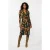 EsQualo Dress Gathering Universe Lightning Sj Print