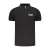 Accademia Militare Zwarte Katoenen Poloshirt voor Mannen