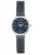 Eastside Analoog horloge  donkerblauw / zilver