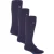 Heat Holders 3 paar pantoffelsokken voor heren met grips – Diepblauw