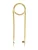 Cheeky Chain Munich Ketting ‘A$ap’  goud