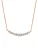 Hey Happiness Ketting ‘Tennis Glow’  rose-goud