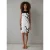 Mouwloze jurk met print – Relaxte pasvorm, modern contrastpaneel