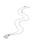 Rafaela Donata Ketting  zilver / transparant