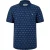 Original Penguin Heren Minimal Regelmatig Poloshirt (Yale Blauw)