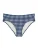 Marc O’Polo Bikinibroek ‘ Shiny ‘  navy / wit