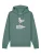 Watapparel Sweatshirt ‘ Möwe mit Hut ‘  groen / gemengde kleuren
