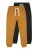 MINYMO Broek  honing / donkergrijs
