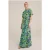We Fashion Dress Maxi Length Green