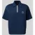 Armani Exchange loose fit poloshirt met labelstitching