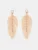 AVANT-GARDE PARIS Oorbellen ‘Sabinena’  beige