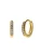 Lucardi Oorbellen ‘Modernes Basic’  goud