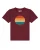 watabout.kids Shirt ‘Retro Sunset Ocean’  turquoise / grijs / oranje / bordeaux