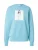 Calvin Klein Sweatshirt ‘KATE OBSESSION BOYFRIEND’  lichtblauw / wit
