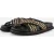 Cellini Cellini Raffia Slippers zwart Textiel