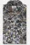 Seidensticker Linnen Overhemd donkerblauw, Bloemen