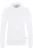 HAKRO 215 Dames poloshirt met lange mouwen wit, Effen