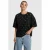 Alix the Label top met studs en backprint – zwart
