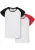 Urban Classics Shirt  nachtblauw / rood / wit