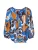 SEIDENSTICKER Tuniek  blauw / oranje / rood / wit