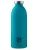 24Bottles Thermoskan ‘Clima’  turquoise / zwart / zilver
