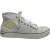 Stella McCartney hoge sneakers met logo-accent in wit canvas