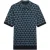 Ted Baker Melvvin Geo Jacquard Gebreide Marineblauwe Poloshirt