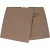 Malelions Women Gallery Skort | Dark Taupe