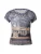 GUESS Shirt  bruin / donkerbruin / zwart / wit