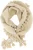 ZUSSS Sjaal Driehoek Effen Beige dames