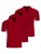 Ragman Shirt ‘Basic’  rood