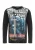 CIPO & BAXX Shirt  gemengde kleuren / zwart