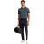 Ted Baker Herenpolo met korte mouwen en geometrisch jacquardpatroon (Marine)