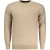 Rifle Beige Polyester Heren Sweater