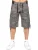 Enzo | Heren Cargo Combat Camo Shorts