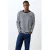 MANGO TEEN gestreepte T-shirt met backprint donkerblauw