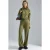 Modal Touch Halfsjaal Blouse & Elastische Taille Broek