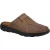 Hush Puppies Heren Carson Leren Muiltjes (Bruin)