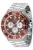 Invicta Ocean Voyage 47831 Herenhorloge – Quartz Uurwerk – Roestvrij Staal met Bruine Wijzerplaat – 51 mm