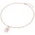 Valero Pearls Ketting  rose-goud / parelwit