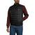 Lacoste Lichtgewicht Gewatteerd Vest, Zwart