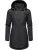 Ragwear Functionele mantel ‘Dakkota’  antraciet