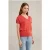We Fashion Knitted Pullover Vintage Red