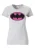 LOGOSHIRT Shirt ‘Batman’  grijs gemêleerd / fuchsia / zwart