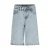 TYGO & vito denim loose short light blue denim