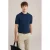 WE Fashion T-shirt fijn gebreid donkerblauw