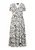 faina jurk – zebraprint caneva
