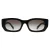 Prada PRB05S 3890A7 zwart & havana grijs gradiënt zonnebril