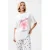 Catwalk Junkie T-shirt ecru/roze